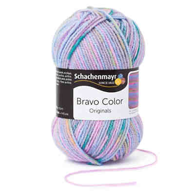 Handstrickgarne Bravo Color, 50g Pastell