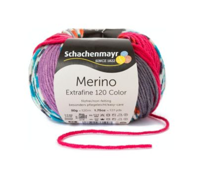 color: Burgundy Hilos para tejer a mano presentación: 50g Schachenmayr since 1822 Merino Extrafine 40 9807555-00333 