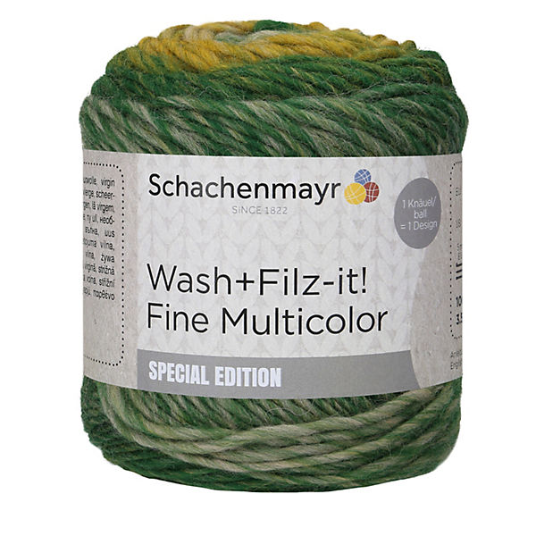 Filzgarne Wash+Filz-it! Fine Multicolor, 100g Landscape color