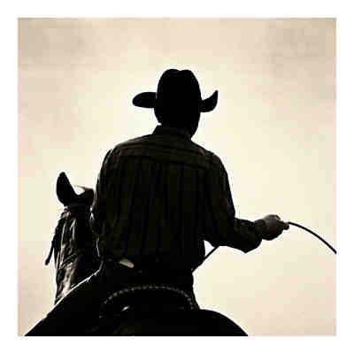 Kindertapete Riding Cowboy
