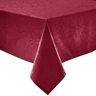 Erwin Müller Outdoor-Tischdecke Jacquard Terrassa weinrot | 04062671223948