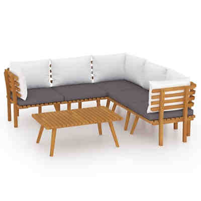 Akazie Gartenmöbel Sitzgruppe Garnitur Lounge Sofa mehrere Auswahl Gartenmöbel Set