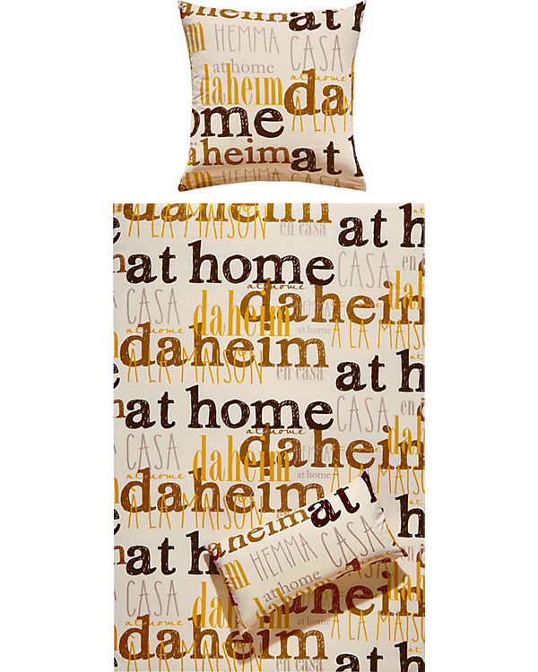 REDBEST Bettwäsche Renforcé braun/beige Gr. 200 x 200 + 40 x 80 | 04062671215196 REDBEST Bettwäsche Renforcé braun/beige Gr. 200 x 200 + 40 x 80 | 04062671215196