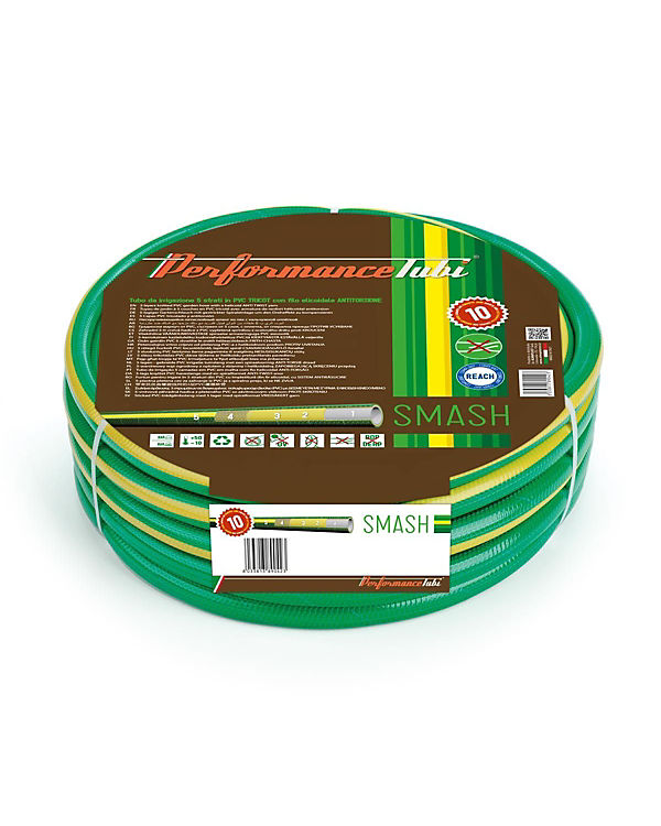 Almaplast „Gartenschlauch Smash (PVC) – 1/2″“ (15 m) Temperatur- Algen & UV-Beständig“ grün/gelb | 08033813890492 Almaplast „Gartenschlauch Smash (PVC) – 1/2″“ (15 m) Temperatur- Algen & UV-Beständig“ grün/gelb | 08033813890492