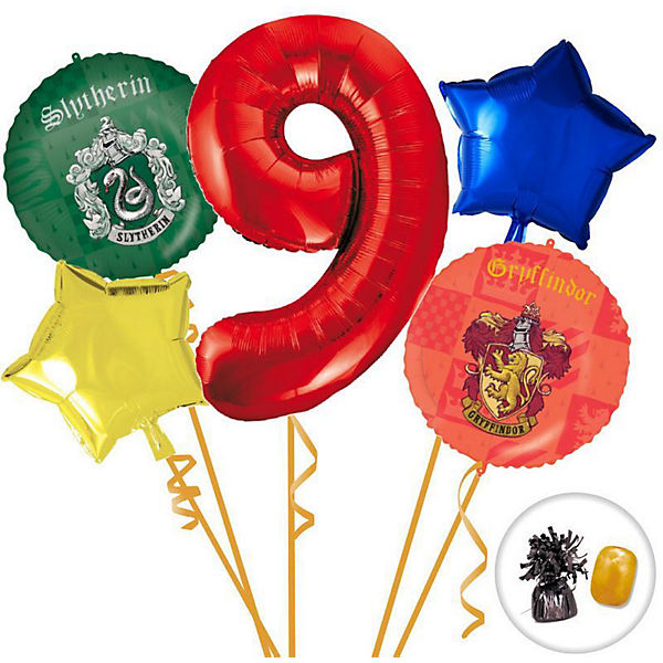 DIY Ballon Bouquet zum 9. Geburtstag Harry Potter