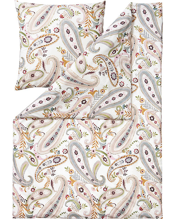 Estella „Bio Bettwäsche „“Agonda““ Perkal“ bunt Gr. 155 x 220 + 80 x 80 | 04053912402260 Estella „Bio Bettwäsche „“Agonda““ Perkal“ bunt Gr. 155 x 220 + 80 x 80 | 04053912402260