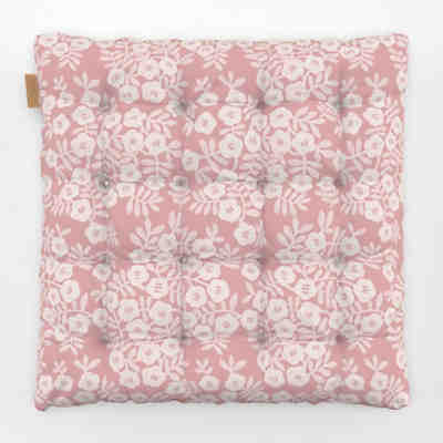 Sitzkissen Small Blossoms rosé Sitzauflagen