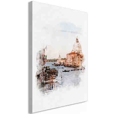 Wandbild Watercolour Venice (1 Part) Vertical