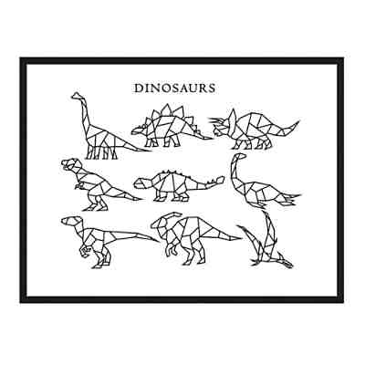 Wandbild Dinosaurier