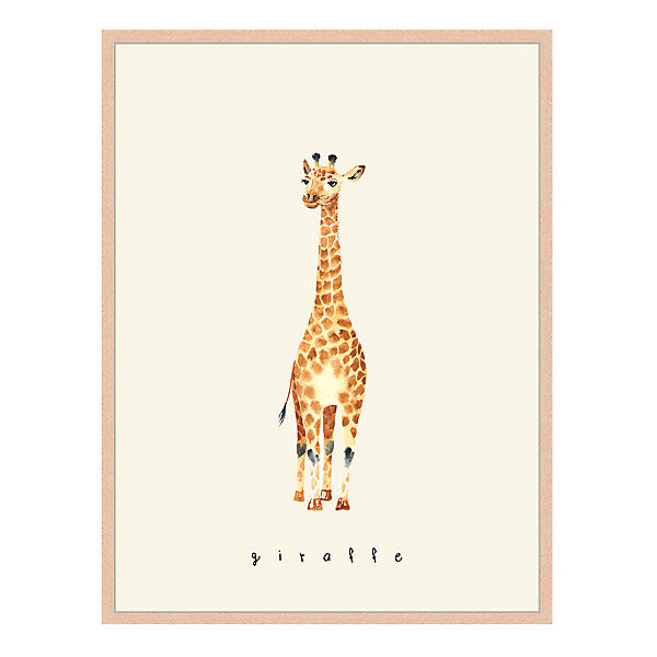 Wandbild Giraffe