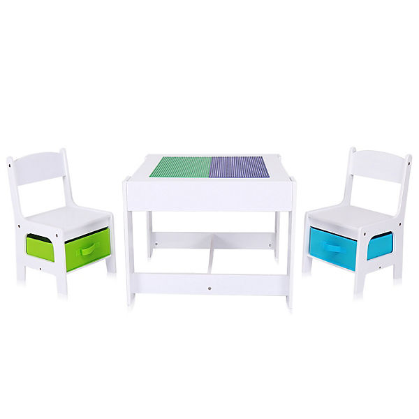 Kindersitzgruppe mit Tisch und 2 Stühlen - Moritz