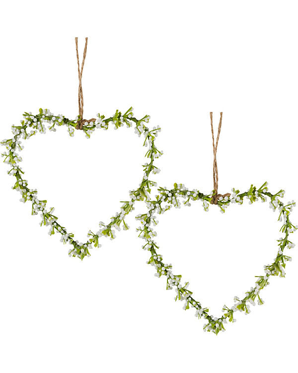 „Hänger „“Herz““ 2er-Pack“ weiß | 04064118920670 „Hänger „“Herz““ 2er-Pack“ weiß | 04064118920670