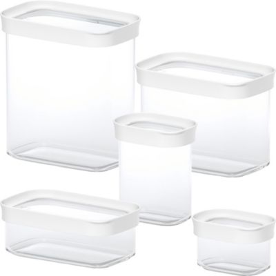 Emsa „Frischhaltedose „“Optima““ 5-tlg. Polyester/Kunststoff OPTIMA“ weiß | 04062671246831