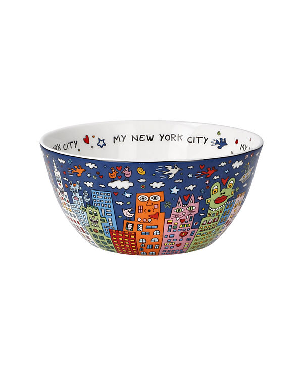 Goebel Schale James Rizzi – My New York City Night bunt | 04005169357510 Goebel Schale James Rizzi – My New York City Night bunt | 04005169357510