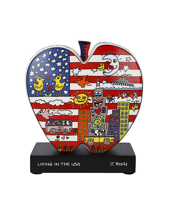 Goebel Figur James Rizzi – Living in the USA bunt | 04005169356216 Goebel Figur James Rizzi – Living in the USA bunt | 04005169356216