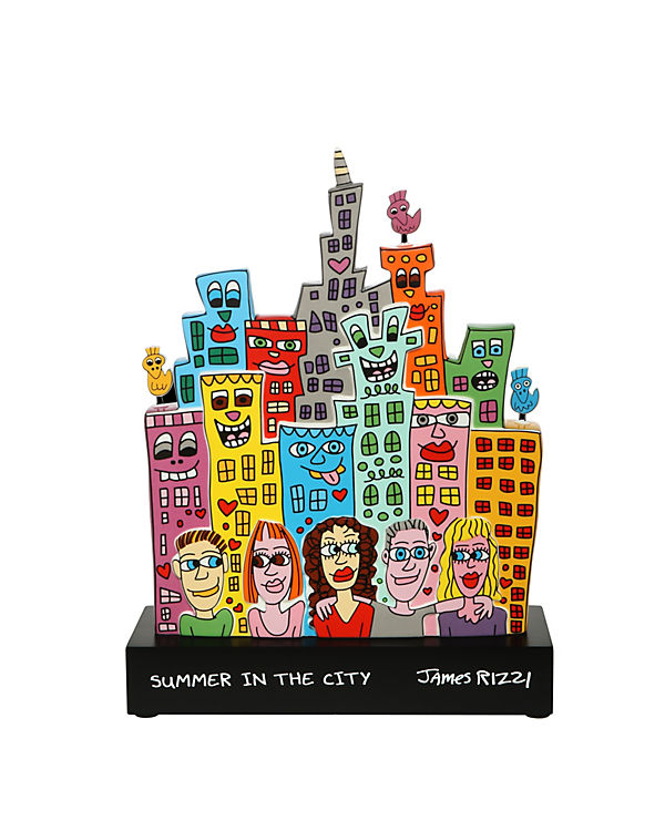 Goebel Figur James Rizzi – Summer in the City bunt | 04005169350337 Goebel Figur James Rizzi – Summer in the City bunt | 04005169350337