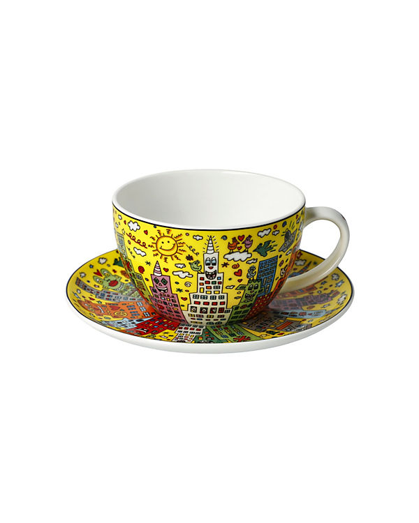 Goebel „Tee-/ Cappuccinotasse James Rizzi – „“My New York City Sunset“““ bunt | 04005169339288 Goebel „Tee-/ Cappuccinotasse James Rizzi – „“My New York City Sunset“““ bunt | 04005169339288