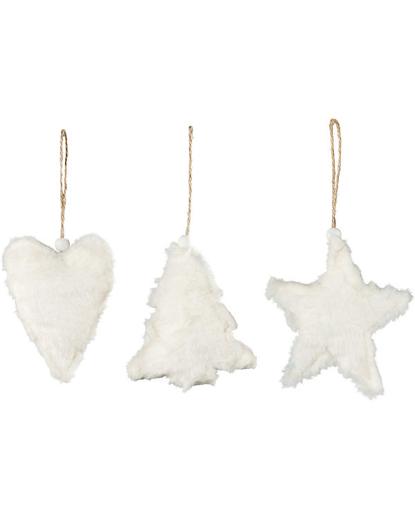 „Deko-Hänger „“Weihnachtsmix““ 3er-Set“ weiß | 04003529356784 „Deko-Hänger „“Weihnachtsmix““ 3er-Set“ weiß | 04003529356784