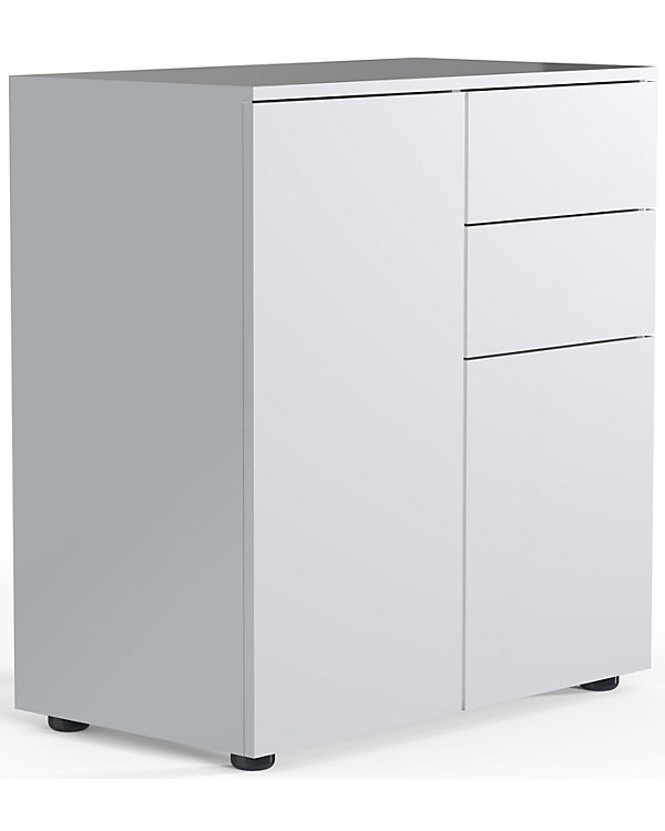 VCM Holz Kommode Sideboard Highboard Anrichte Schrank Dalosa 4 Schublade Drehtüren weiß | 04051814419447 VCM Holz Kommode Sideboard Highboard Anrichte Schrank Dalosa 4 Schublade Drehtüren weiß | 04051814419447