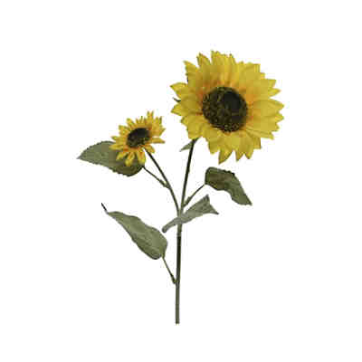 Deko Sonnenblume am Stiel - H: 72cm