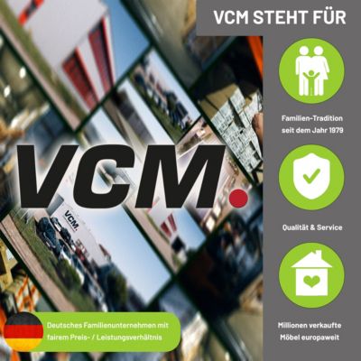 VCM XL Holz Großer Schuhschrank Schuhkommode Schuhregal Stiefel Groß Ulas 5 Fächer weiß | 04051814420351