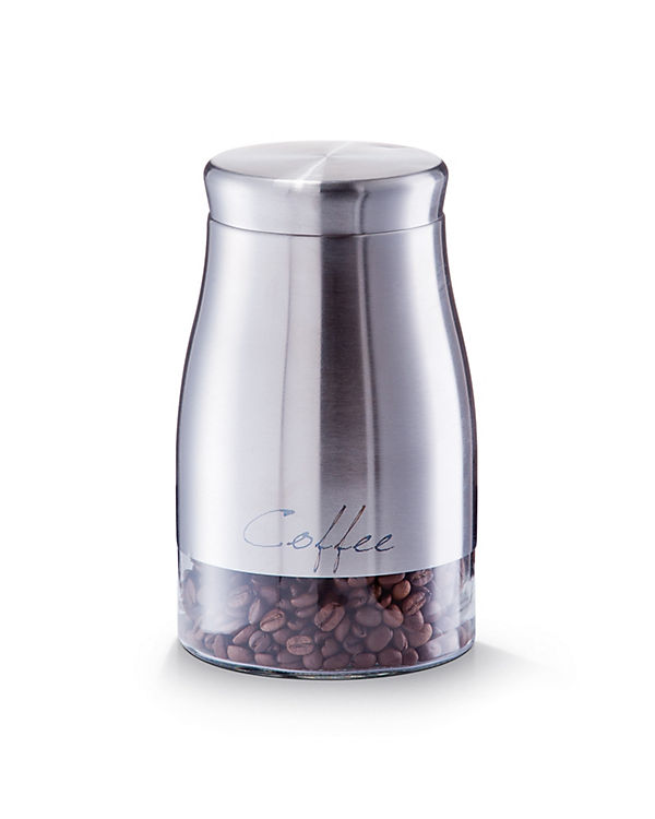 Neuetischkultur Vorratsglas 1,3 L Coffee silber | 04250648995237 Neuetischkultur Vorratsglas 1,3 L Coffee silber | 04250648995237