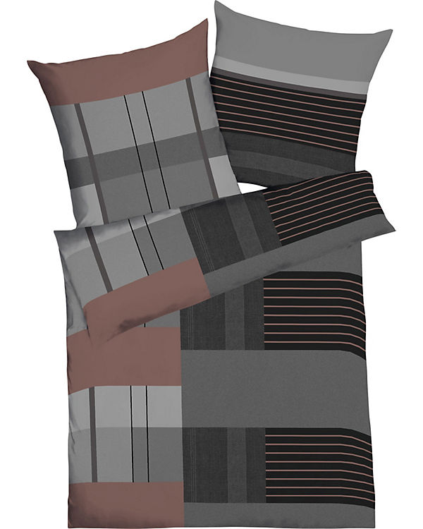 Kaeppel „Bettwäsche „“Straight““ Mako-Satin“ anthrazit Gr. 155 x 220 + 80 x 80 | 04054141119578 Kaeppel „Bettwäsche „“Straight““ Mako-Satin“ anthrazit Gr. 155 x 220 + 80 x 80 | 04054141119578