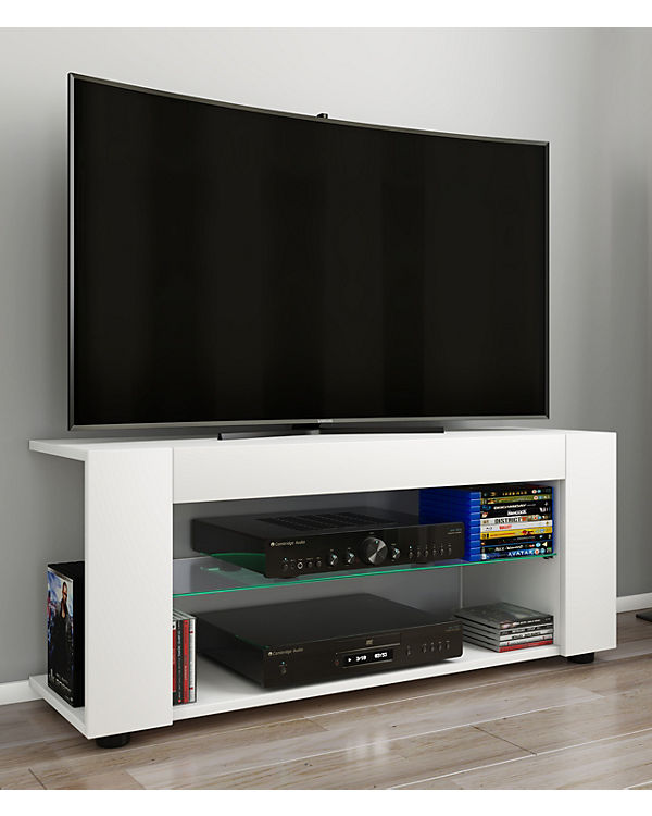 VCM Holz TV Lowboard Fernsehschrank Konsole Fernsehtisch Fernseh Glas Plexalo XL weiß | 04051814426155 VCM Holz TV Lowboard Fernsehschrank Konsole Fernsehtisch Fernseh Glas Plexalo XL weiß | 04051814426155
