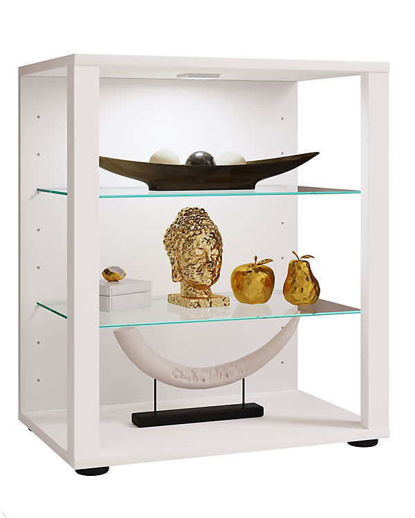 VCM Holz Glas Vitrine Sammelvitrine Glasvitrine Schaukasten Standvitrine Glasol S weiß | 04051814424113 VCM Holz Glas Vitrine Sammelvitrine Glasvitrine Schaukasten Standvitrine Glasol S weiß | 04051814424113