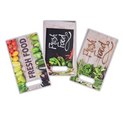 Neuetischkultur Schneidebrett 3er Set Fresh Food bunt | 04250648983982