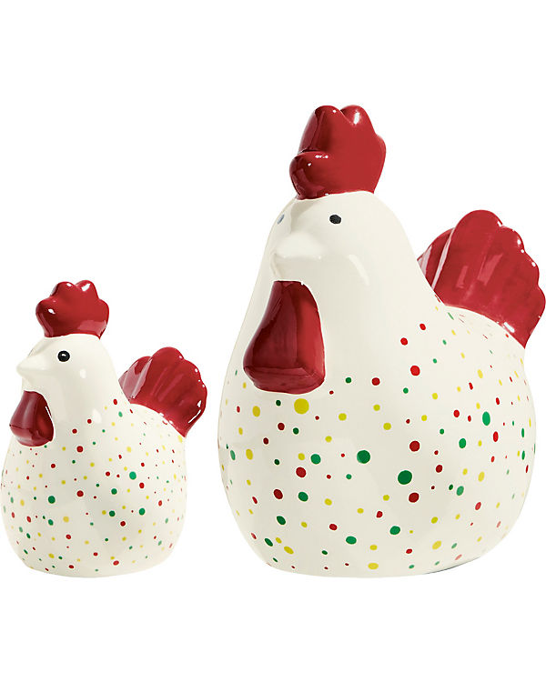 „Figur „“Huhn““ 2er-Set“ bunt | 04062671236115 „Figur „“Huhn““ 2er-Set“ bunt | 04062671236115