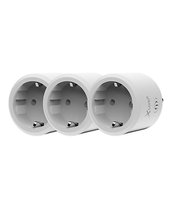 Xlayer LIGHTING Steckdose Smart Echo Single 3er Pack Weiß weiß | 04260458923238 Xlayer LIGHTING Steckdose Smart Echo Single 3er Pack Weiß weiß | 04260458923238