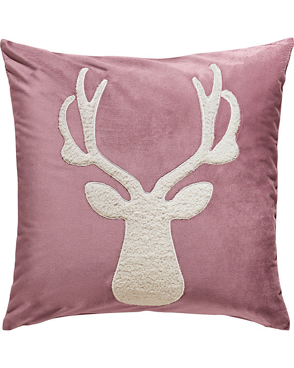Erwin Müller „Kissenhülle „“Hirsch““ Nicky-Velours“ rosa Gr. 40 x 40 | 04062671242628 Erwin Müller „Kissenhülle „“Hirsch““ Nicky-Velours“ rosa Gr. 40 x 40 | 04062671242628