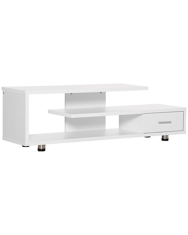 HOMCOM TV-Schrank mit verstellbaren Nivillierfüße weiß | 04251774963787 HOMCOM TV-Schrank mit verstellbaren Nivillierfüße weiß | 04251774963787