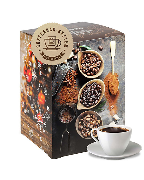 CORASOL Kaffee-Adventskalender mit 24 Kaffee-Kreationen, Coffeebag | 04061319112989 CORASOL Kaffee-Adventskalender mit 24 Kaffee-Kreationen, Coffeebag | 04061319112989