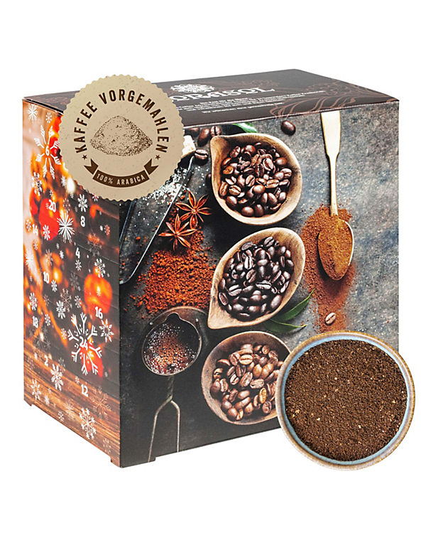 CORASOL Kaffee-Adventskalender mit 24 Kaffee-Kreationen, gemahlen | 04061319112965 CORASOL Kaffee-Adventskalender mit 24 Kaffee-Kreationen, gemahlen | 04061319112965