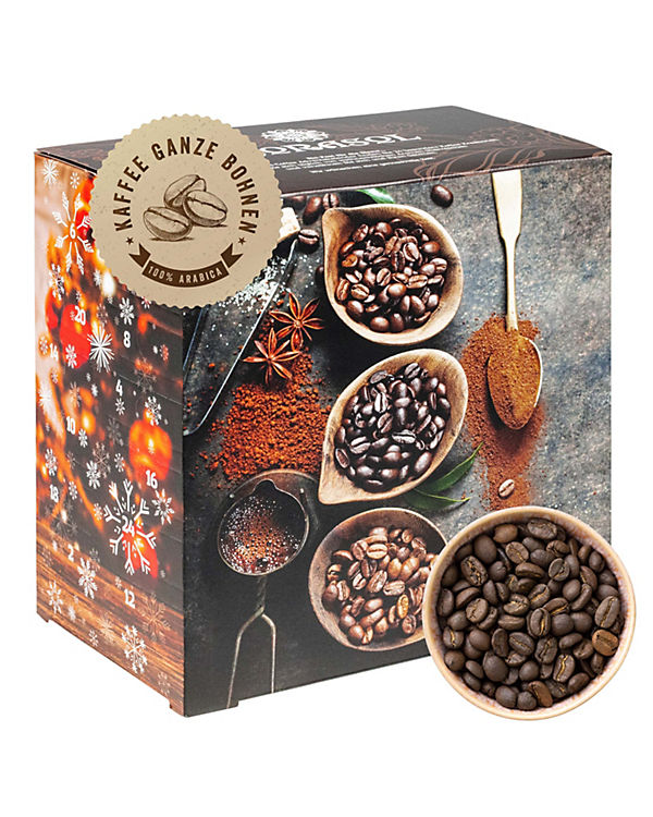 CORASOL Kaffee-Adventskalender mit 24 Kaffee-Kreationen, ganze Bohnen | 04061319112972 CORASOL Kaffee-Adventskalender mit 24 Kaffee-Kreationen, ganze Bohnen | 04061319112972