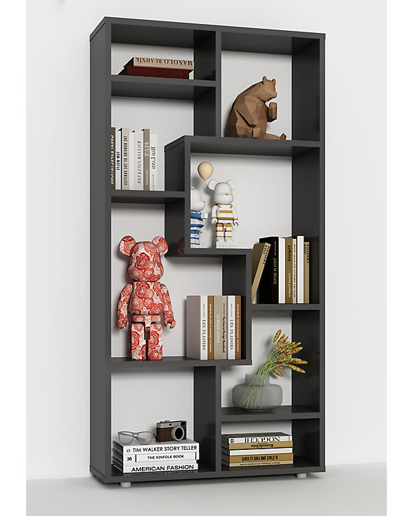VCM Holz Standregal Bücherregal Medienregal Aufbewahrung Raumteiler Deko Regal Lanisa M weiß | 04051814419850 VCM Holz Standregal Bücherregal Medienregal Aufbewahrung Raumteiler Deko Regal Lanisa M weiß | 04051814419850