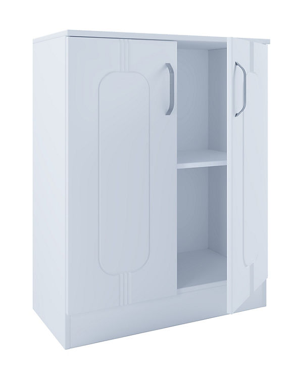 VCM Holz Kommode Sideboard Highboard Anrichte Schrank Balia 2 Drehtüren weiß | 04051814425035 VCM Holz Kommode Sideboard Highboard Anrichte Schrank Balia 2 Drehtüren weiß | 04051814425035