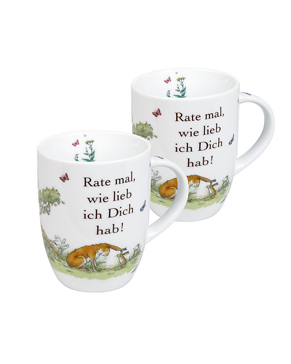 Könitz Weißt du eigentlich..-Rate mal -2er Becher Set braun | 04028145075741 Könitz Weißt du eigentlich..-Rate mal -2er Becher Set braun | 04028145075741