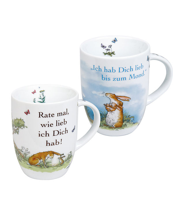 Könitz Ich hab Dich lieb! – 2er Becher bunt | 04028145069061 Könitz Ich hab Dich lieb! – 2er Becher bunt | 04028145069061