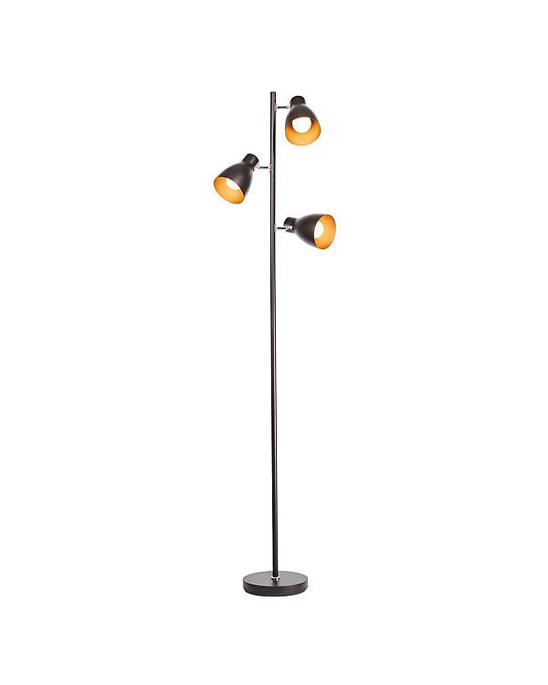 B.K.Licht Stehleuchte Design Stehlampe Standleuchte Stand Lampe Metall 3-flammig schwarz schwarz/gold | 04057722003037 B.K.Licht Stehleuchte Design Stehlampe Standleuchte Stand Lampe Metall 3-flammig schwarz schwarz/gold | 04057722003037