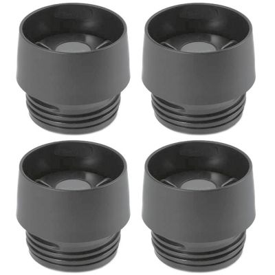 Emsa Ersatzdeckel Travel Mug Thermobecher (4 Stück) schwarz  Erwachsene | 04061319101815