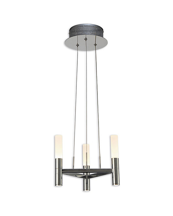 Näve Leuchten „LED-Krone 3flg. d: 28,4cm Up/Down „“Castle“““ silber | 04003222862001 Näve Leuchten „LED-Krone 3flg. d: 28,4cm Up/Down „“Castle“““ silber | 04003222862001