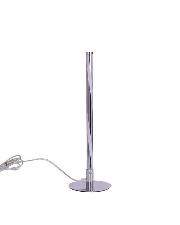 Näve Leuchten „LED Tischleuchte h: 40cm „“Twist“““ silber | 04003222872130 Näve Leuchten „LED Tischleuchte h: 40cm „“Twist“““ silber | 04003222872130