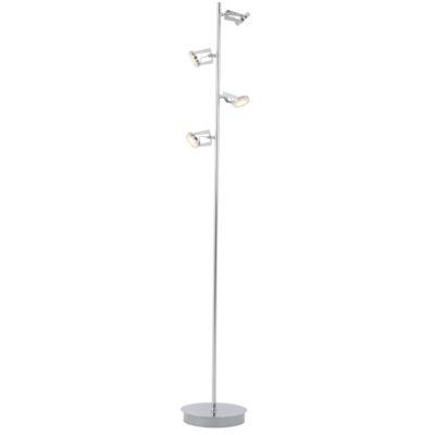 Näve Leuchten „LED Stehleuchten „“Platrix“““ silber | 04003222776537