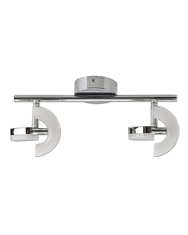 Näve Leuchten „2er LED-Wand-u. Deckenspot „“Affi“““ silber | 04003222844526 Näve Leuchten „2er LED-Wand-u. Deckenspot „“Affi“““ silber | 04003222844526