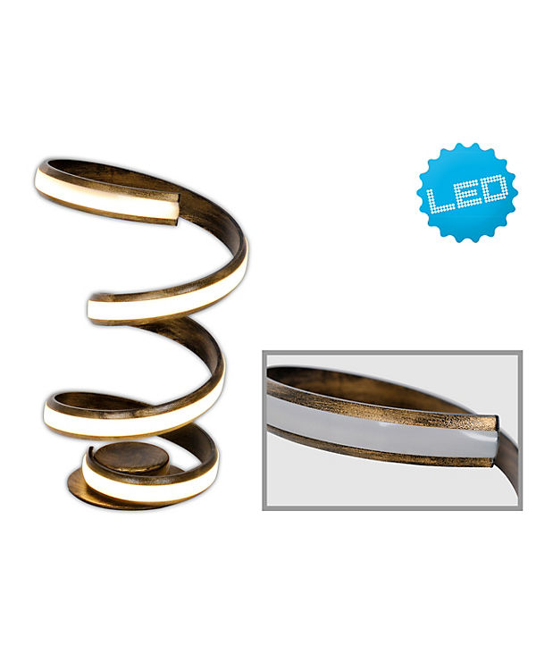 Näve Leuchten „LED Tischleuchte „“Feltre““ h:40cm“ gold | 04003222864456 Näve Leuchten „LED Tischleuchte „“Feltre““ h:40cm“ gold | 04003222864456