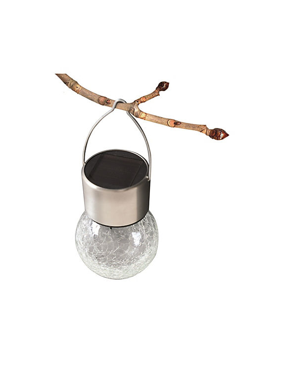 Näve Leuchten „LED Solarleuchte „“CRACKLE““ 6er Set“ silber | 04003222883563 Näve Leuchten „LED Solarleuchte „“CRACKLE““ 6er Set“ silber | 04003222883563