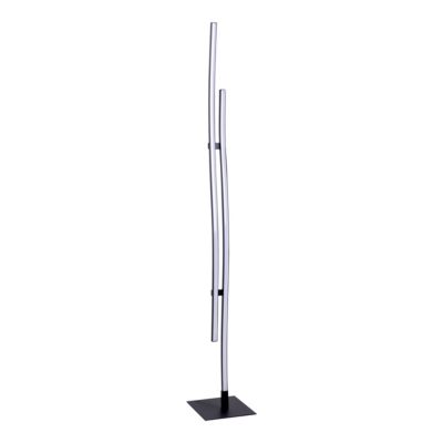 Näve Leuchten „LED Stehleuchte „“Onda““ h: 130cm“ schwarz | 04003222880548
